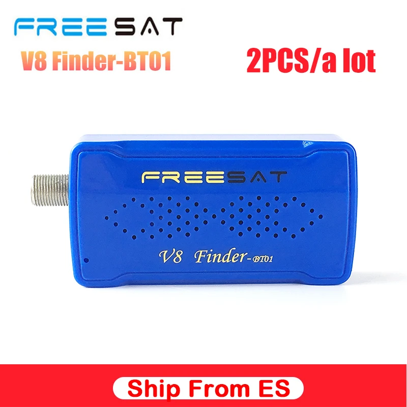 

2 Pieces Original Freesat V8 Finder BT01 DVB-S2 Satellite Finder Box Bluetooth connect for Android APP