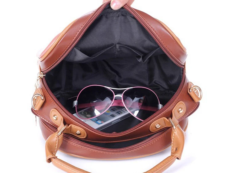 Handtasche 50 Niedlichen Vintage Mode los Mädchen Bags Frauen Schulter Teile Messenger Pu Druck Leahter 0x60wAq