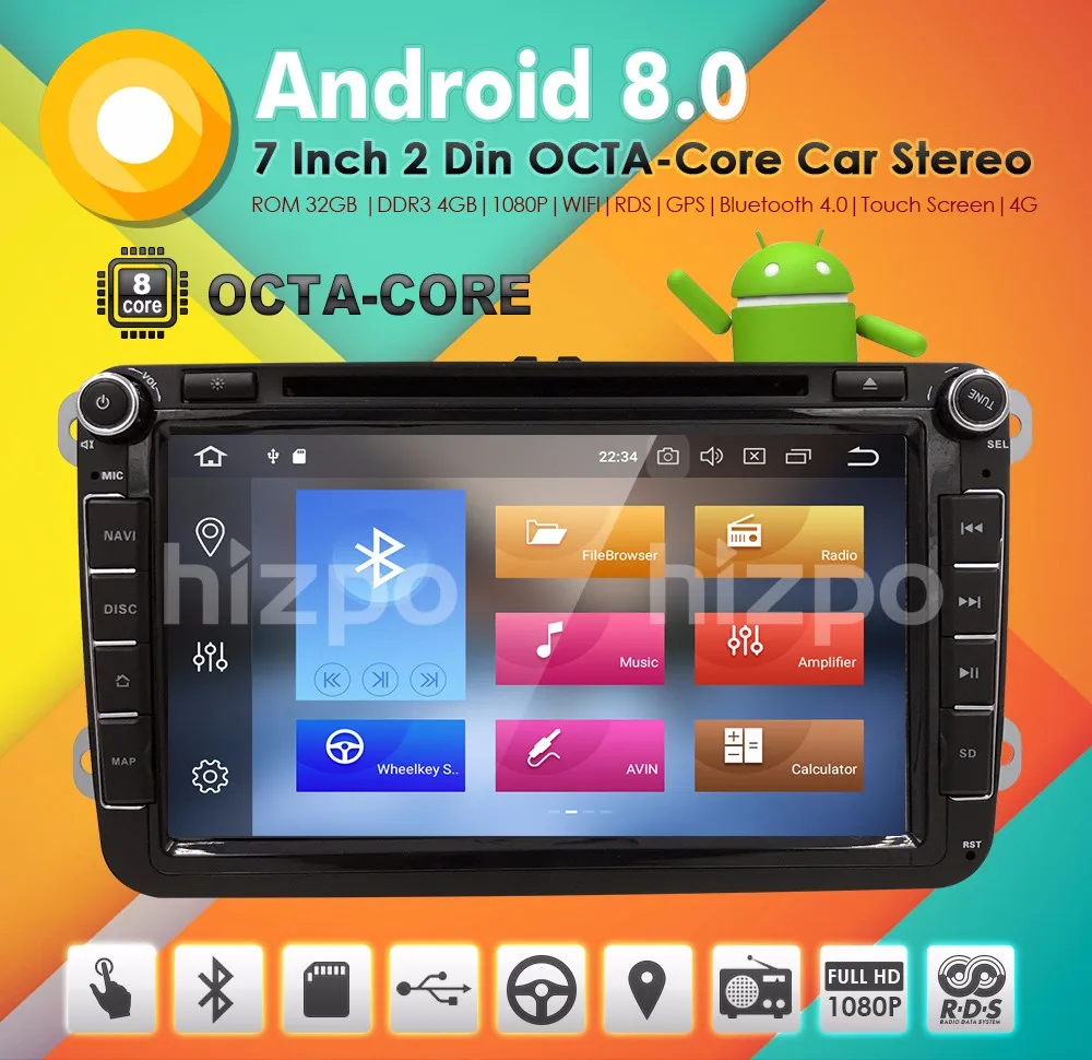 Top 2 din Android 8.0 Octa Core 4GB RAM 32GROM Car DVD for VW Passat CC Polo GOLF 5 6 Touran EOS T5 Sharan Jetta Tiguan GPS Radio BT 2 Top 2 din Android 8.0 Octa Core 4GB RAM 32GROM Car DVD for VW Passat CC Polo GOLF 5 6 Touran EOS T5 Sharan Jetta Tiguan GPS Radio BT 2
