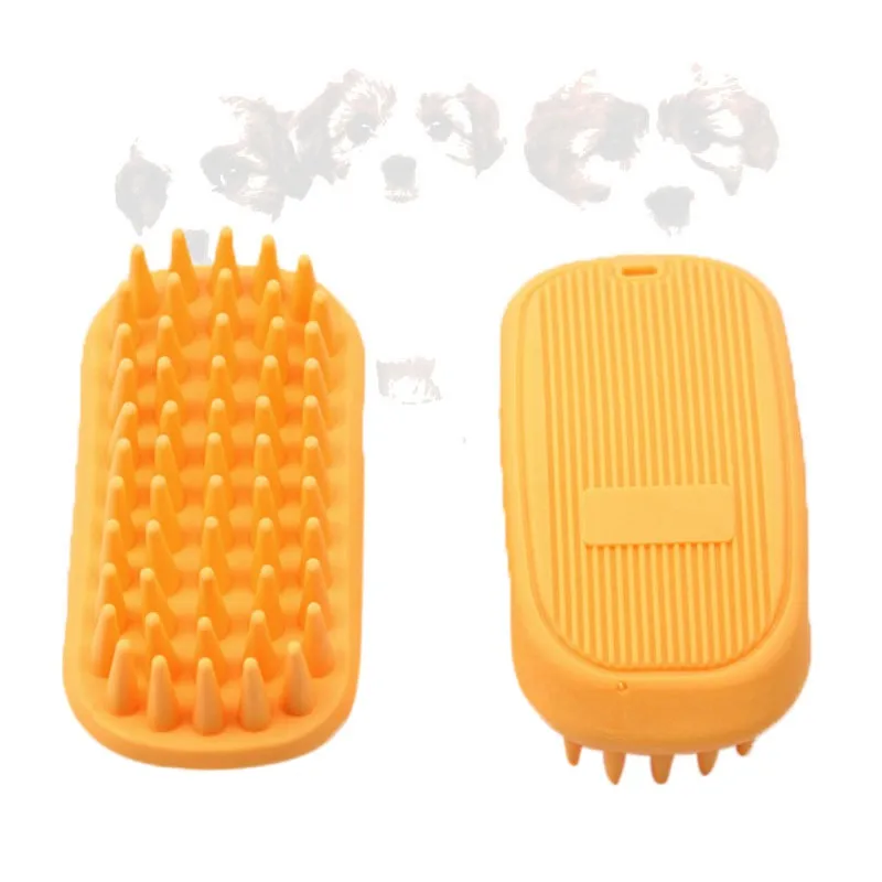 Pet Rubber Brush for Grooming Dogs Durable Comb for Remove the Hair