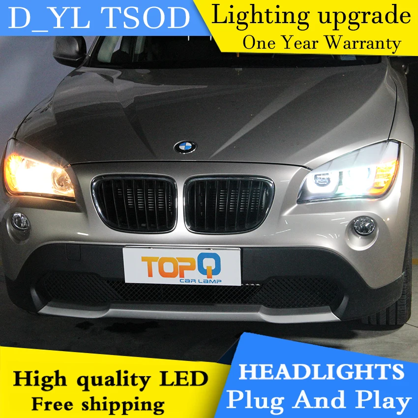 DY_L Автомобиль Стайлинг фара для BMW X1 2009-1013 светодиодный фары DRL H7/D2H HID Xenon Биксеноновые линзы