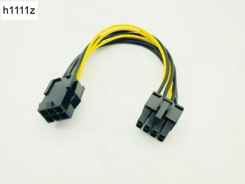 

6pin to 8pin 20cm PCI Express Power Converter Cable for CPU Video Card PCIE PCI-E Power Supply for Bitcoin Antminer Miner Mining