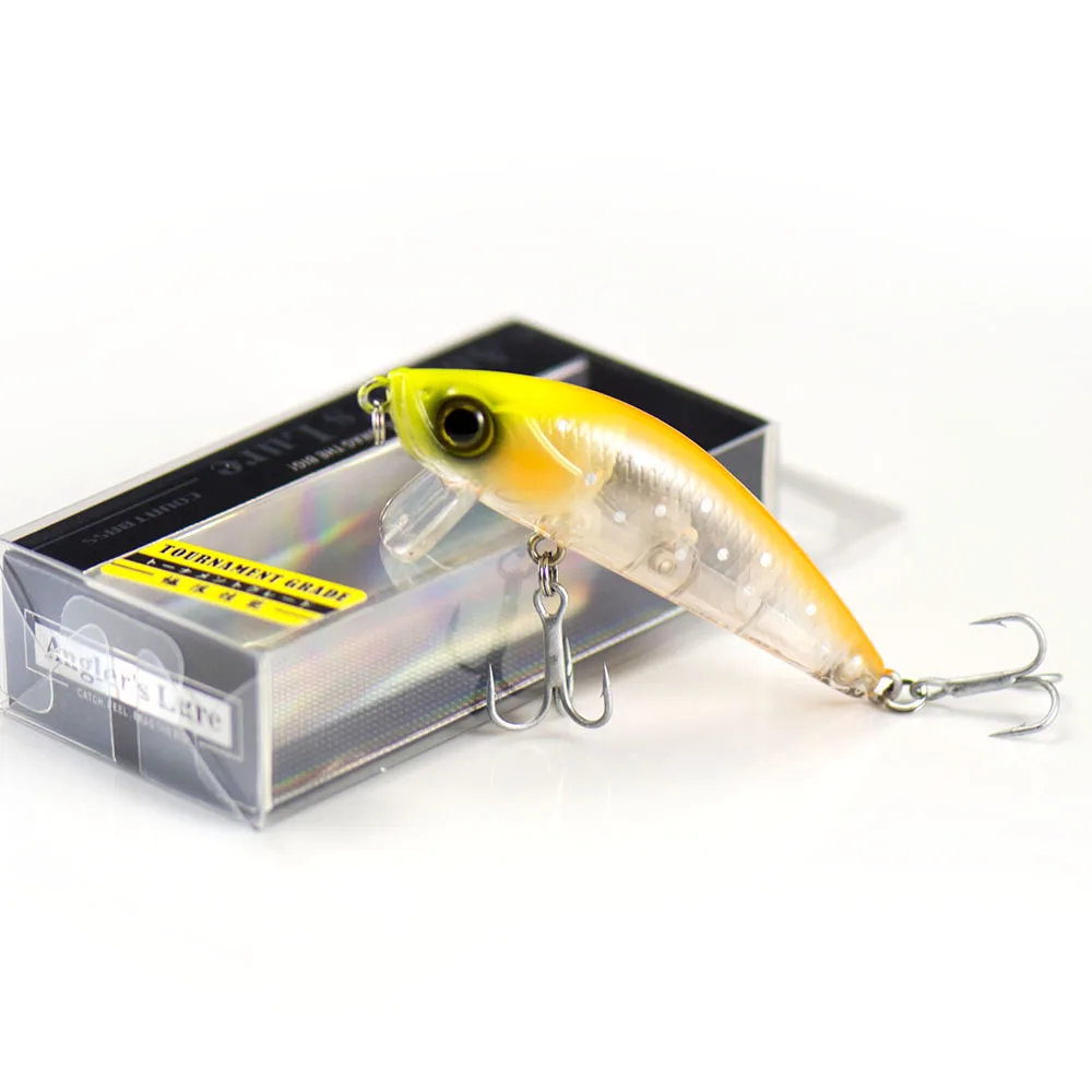 66mm 6g Countbass Floating Minnow Wobblers Lures for Fishing, Bass Salmon Trout Fishing Chatterbait Jerk Your bait Crank Shad-1
