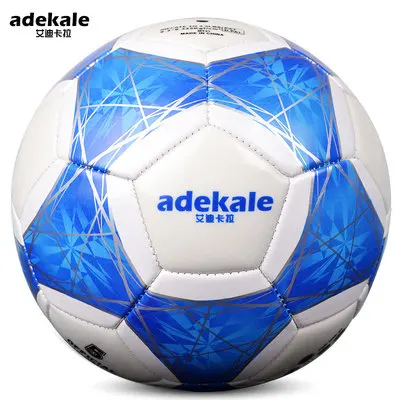3#4#5# adicolor светящийся ночной Светильник для футбола детский игровой мяч поезд 7 8 дюймов резиновый люминесцентный для детей и женщин - Цвет: S008 Size4 Blue