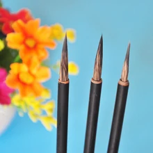 Комплект из 3 предметов маленькая кисточка для китайской каллиграфии медведь волосы кисть для рисования; ручка акварельные поставки стационарных подарок