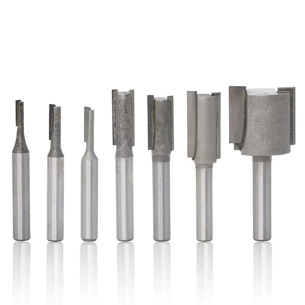 Single And Double Edge Straight Knife Woodworking Milling Cutter Electric Wood Boring Cutter Trimming Machine Cutter Head