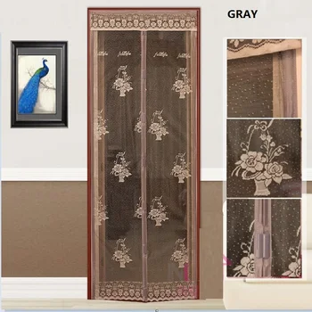 

Summer Mosquito Magnetic Soft Door Curtain Anti-mosquito Mesh Screen Insect Fly Bug Mosquito Net Magic Screen On The Door
