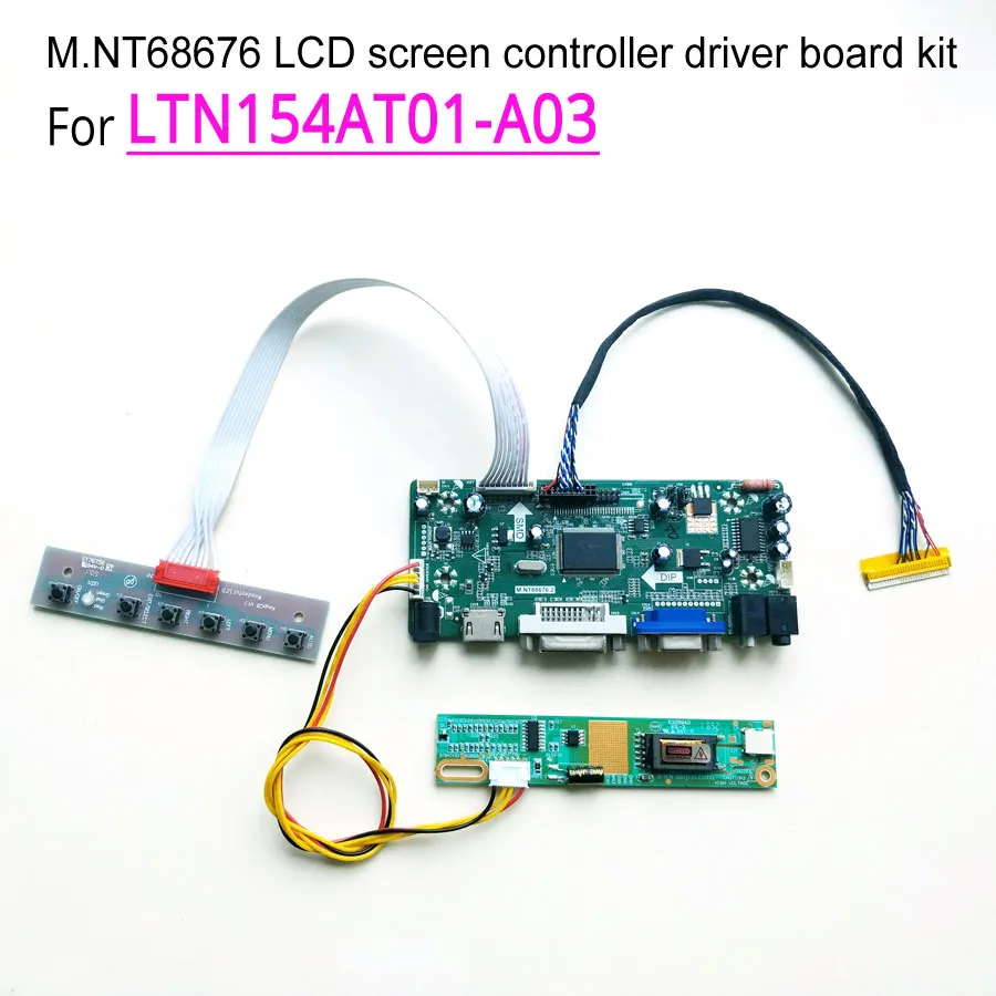 For LTN154AT01 A03 laptop LCD monitor 1 lamp 60Hz LVDS CCFL 1280 800 15 4 30