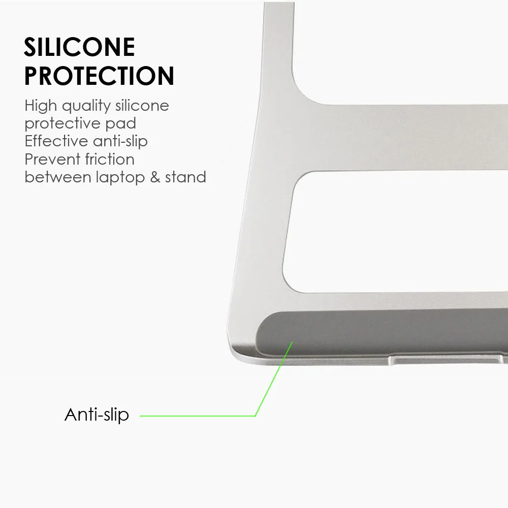 Foldable Laptop Stand Aluminum Desktop Adjustable Notebook Holder Desk Laptop Stand For 7-15 inch Macbook Pro Air Foldable Laptop Stand Aluminum Desktop Adjustable Notebook Holder Desk Laptop Stand For 7-15 inch Macbook Pro Air