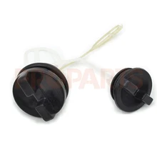 Oil Filter and Fuel Tank Cap Fit Chinese Chainsaw 4500 5200 5800 45CC 52CC 58CC