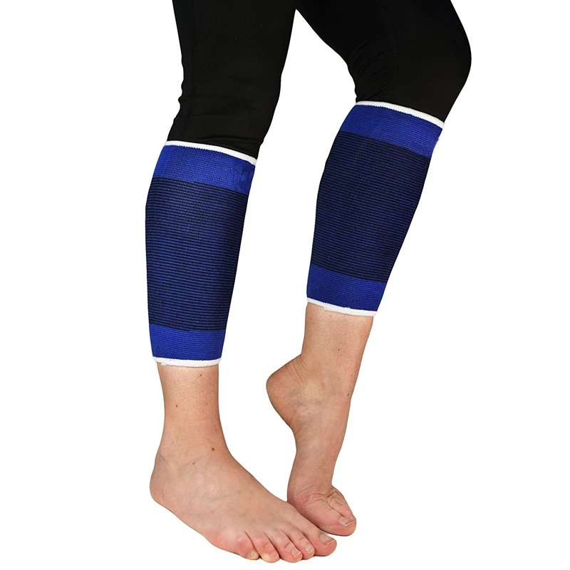 elite compression over the calf running