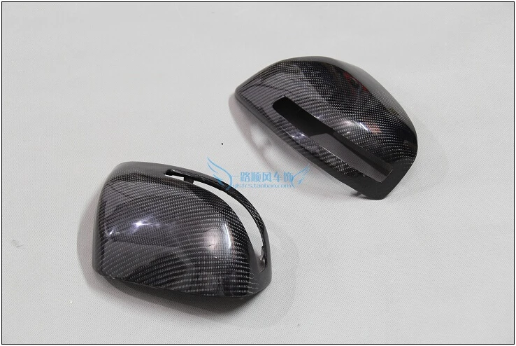

Full Replacement Carbon Fiber Car Side Mirrors Rearview Cover Trim For Honda Civic 2012 2013 2014 2015 Turn lamp cover