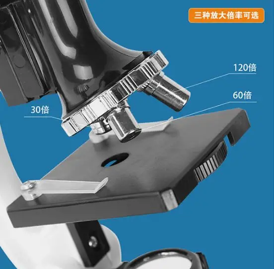 Детский Биологический микроскоп Студенческая научная образовательная лаборатория домашний подарок для AOMEKIE
