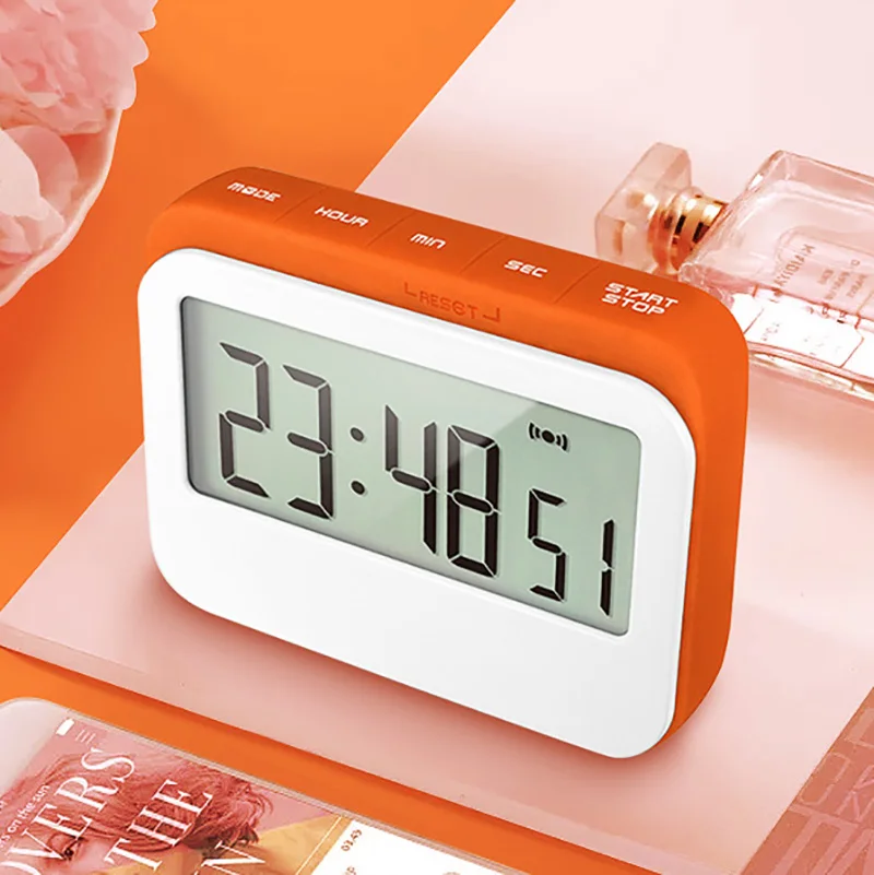 

Student Multi-function Kitchen Clock Stopwatch Children Learn Electronic Alarm Clock Timer Countdown Timer Reminde