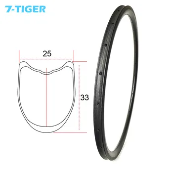 

Full carbon road bike rims, 20mm/33mm/38mm/50mm/60mm/88mm clincher/tubular classic 25mm width 700C road bike carbon rims