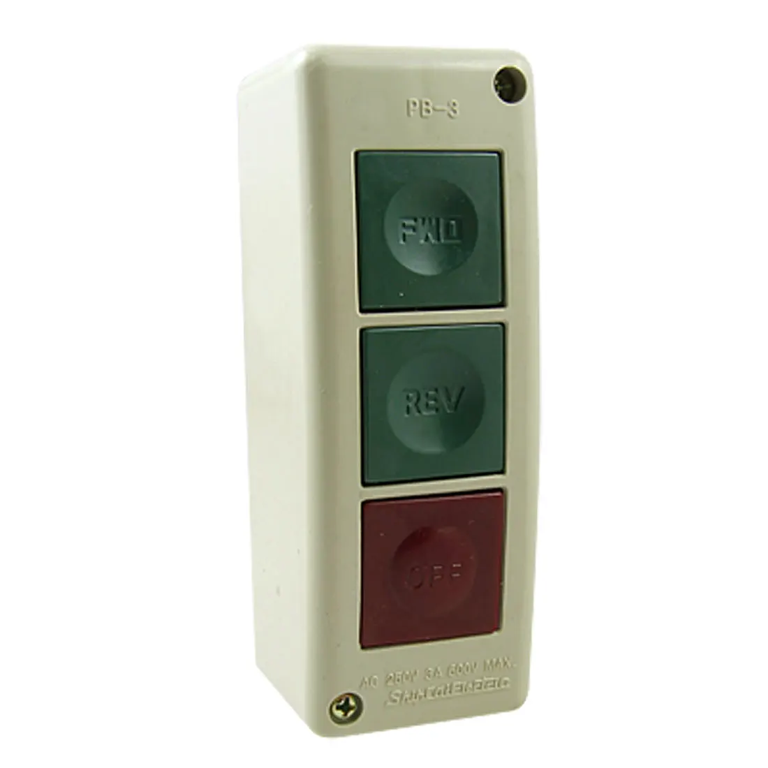 

250V Pwo Rev Off Push Button Switch Box For Electric Motor