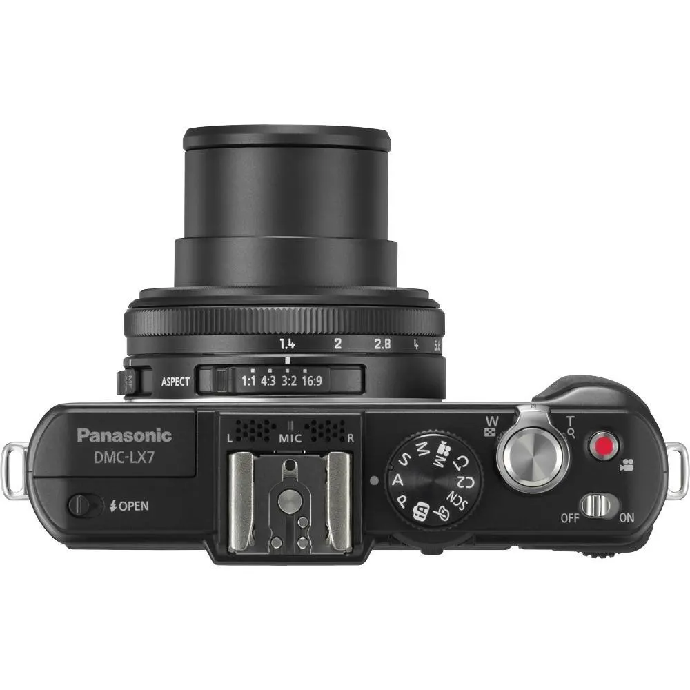 US $189.05 USEDPanasonic LUMIX DMCLX7K 101 MP Digital Camera With 38x Optical Zoom And 30Inch LCDBlack