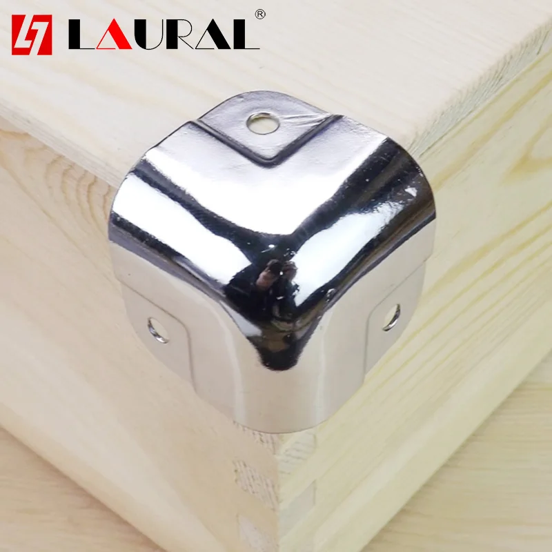 

Furniture Wrap Angle Large Metal Square Edging Tool Aluminum Alloy Box Pressure Angle Three Bread Corner Protection Angle