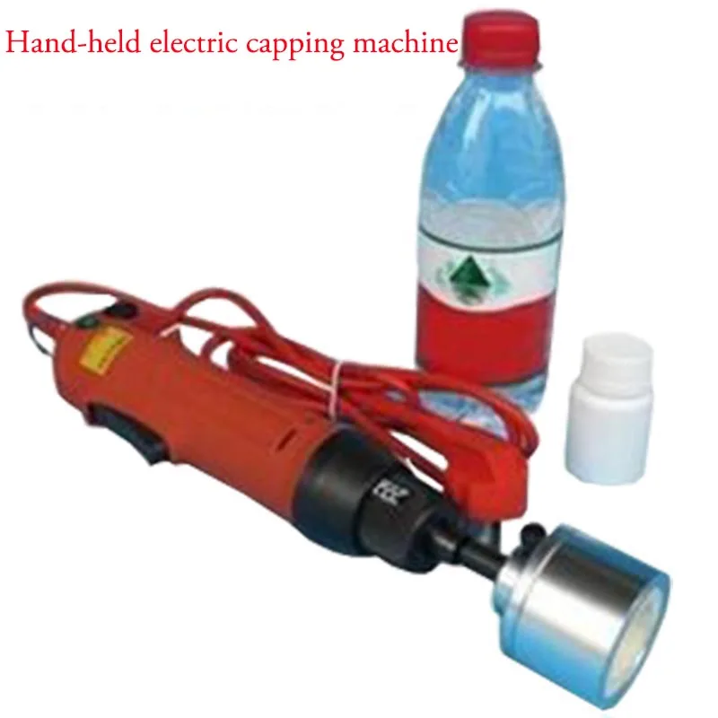 

Capping machine handheld automatic bottle cap screwing tightener for 10-30MM caps