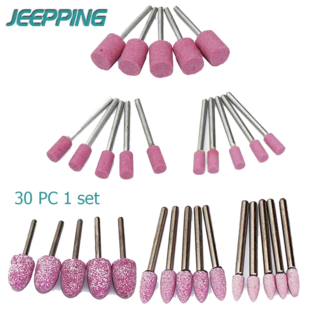 15pc 30pc Dremel Abrasives Rotary Tool Abrasive Stone Points Electric