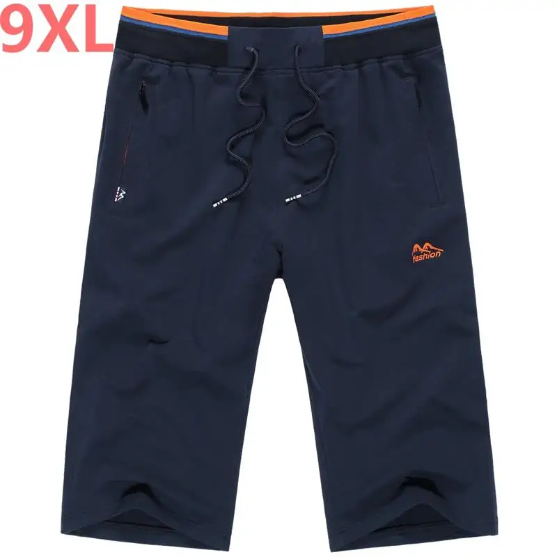 10XL 8XL 6XL 5XL 4XL новые стильные летние хлопковые мужские шорты с несколькими карманами повседневные свободные до колен мужские карго шорты в пределах пояса