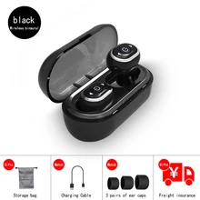 

I26 Bluetooth Earphones Sport Running Wireless Headset Noise Cancelling 3D Stereo Earbuds with Mic and Charging Box Binaural