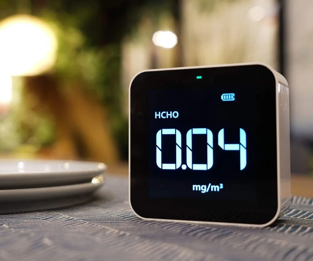 

Temtop PM2.5 HCHO TVOC AQI Home care Air Quality Monitor Electrochemical Sensor Detector Real Time Display Rechargeable