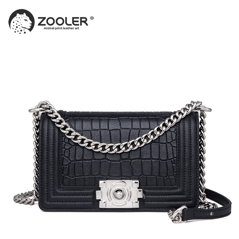 

HOT ZOOLER genuine leather bags women 2019 small clutch bags for women messenger bag luxury brand purses fashion tote bags#MD208