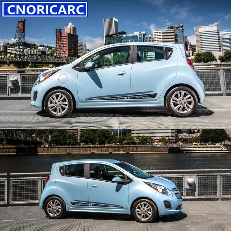14 81 15 De Descuento Cnoricarc Falda Lateral Coche Calcomanía Vinilo Estilo Deportivo Calcomanías Jardín Personalizado Para Chevrolet