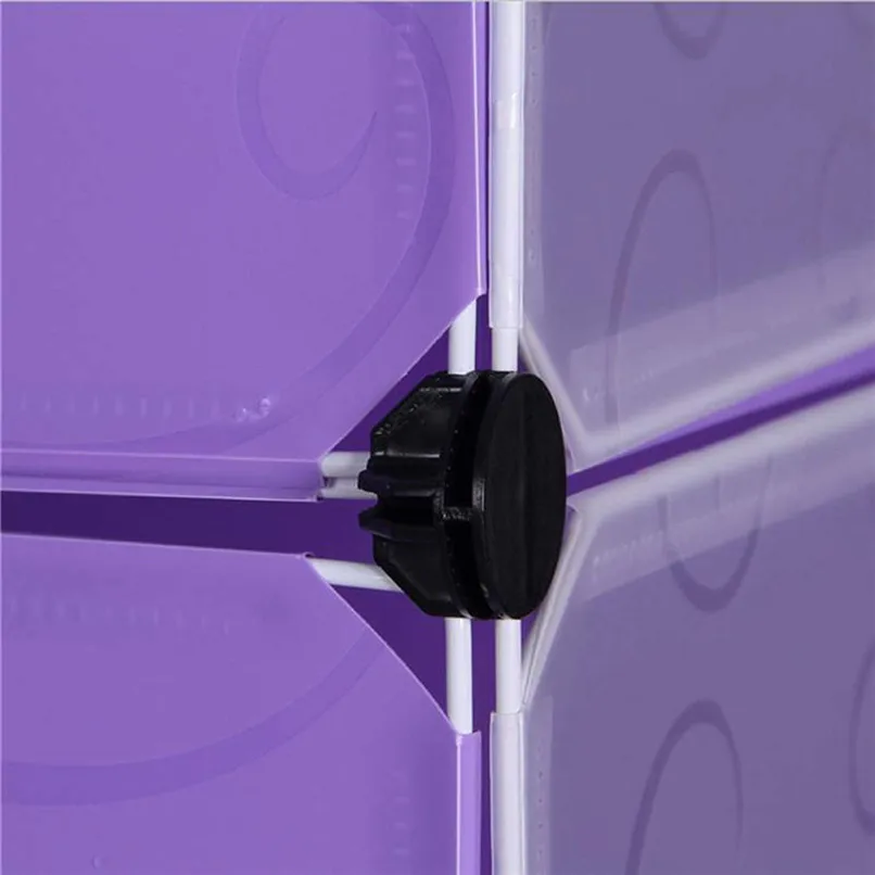 Shelf Storage 20Pcs Cabinet Buckle Connectors Cube DIY Modular Closet Organizer Wardrobe Rack Clothes Shelf Storage Cabinet #2u (8)