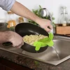 Ситечко LMETJMA KC0111 для кастрюль, универсальный силиконовый зажим, защита от протекания, для приготовления пищи, риса, фруктов ► Фото 3/6