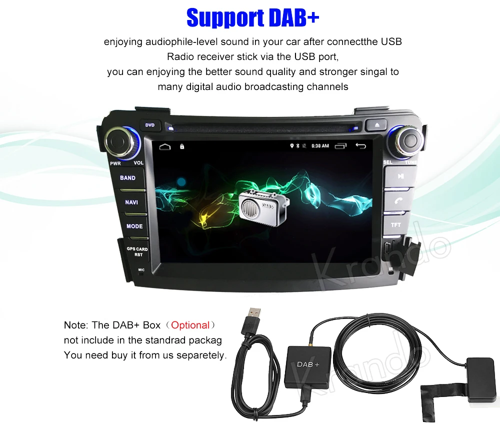 Cheap Krando Android 9.0 car radio dvd player multimeida for hyundai i40 2011 2012 + car gps navigation system WIFI 3G DAB+ 11 Cheap Krando Android 9.0 car radio dvd player multimeida for hyundai i40 2011 2012 + car gps navigation system WIFI 3G DAB+ 11