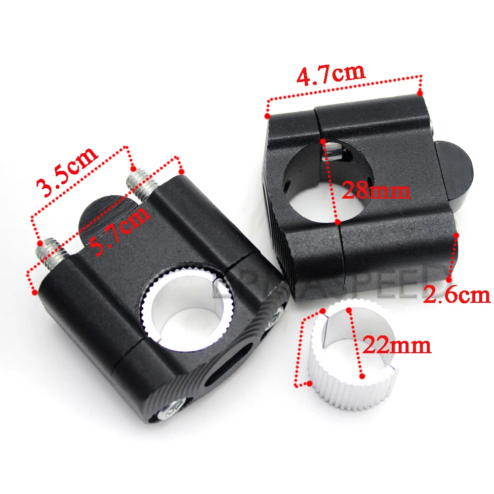 28mm handlebar risers