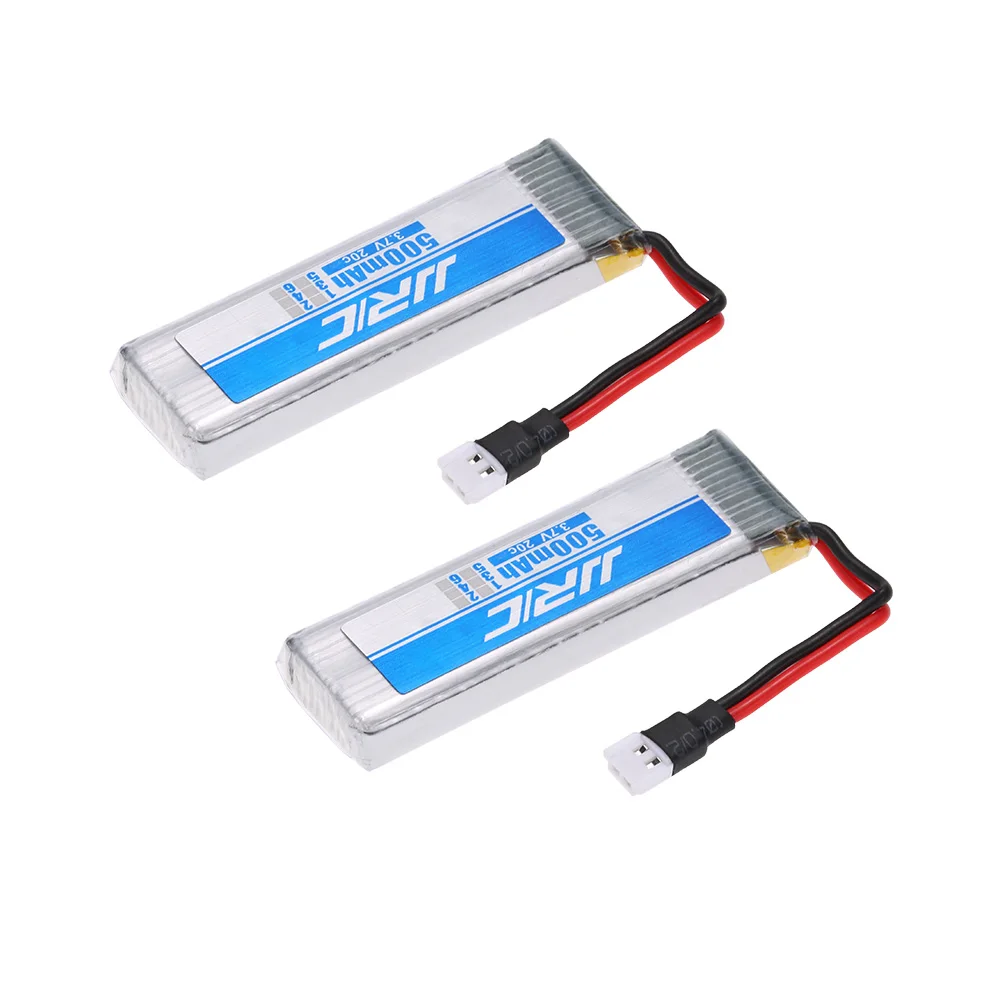 2 шт. оригинальный JJRC 3 7 V 500mAh 20C LiPo аккумулятор для H37 GoolRC T37 RC Quadcopter|lipo battery|3.7v