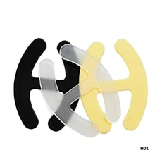 3 шт./компл. Красочные невидимые h-образной формы бюстгальтер украшения для обуви, заколки идеально отрегулировать Свадебный бюстгальтер ремень клип держатель аксессуары для нижнего белья