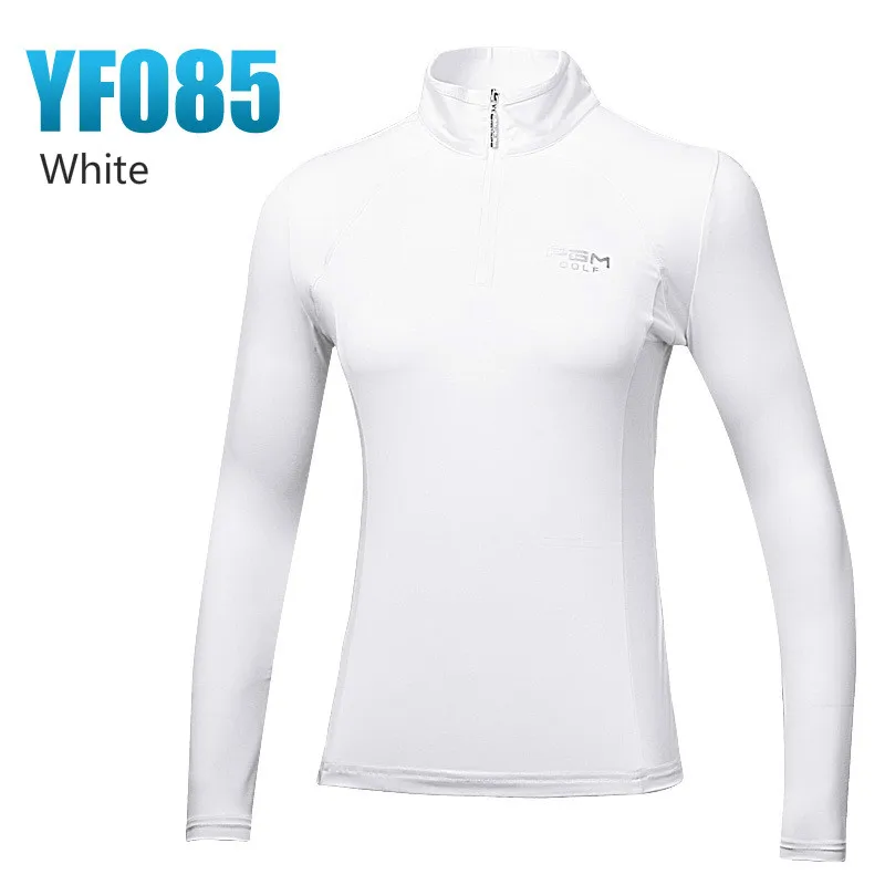 Pgm الخريف المرأة طويلة الأكمام الشمس t-shirt سيدة الربط الأكمام نصف مضغوط ومرونة عالية طوق تنفس الجولف القمصان Pgm الخريف المرأة طويلة الأكمام الشمس t-shirt سيدة الربط الأكمام نصف مضغوط ومرونة عالية طوق تنفس الجولف القمصان