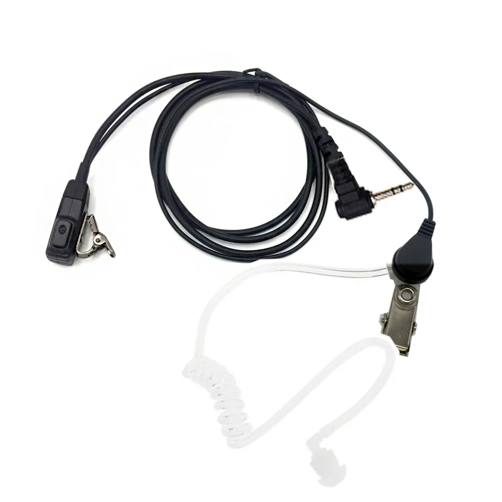 2.5mm FBI Acoustic Tube Radio Earpiece Mic for Motorola Portable Radio Talkabout T5428 T6500