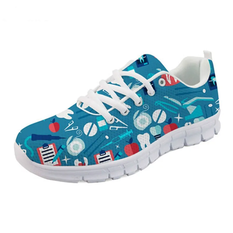 WHEREISART-Zapatos-Mujer-Women-Flats-Shoes-Spring-Autumn-Cute-Dentist-Tooth-Printed-Ladies-Casual-Walking-Shoes