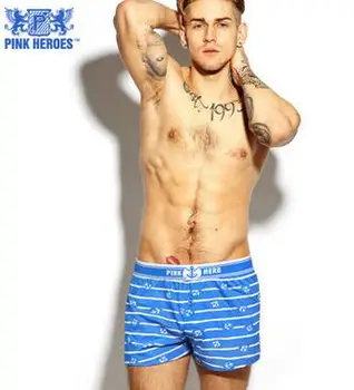 

Free shipping!brand pink hero boxers sexy underwear comfortable boxers men's boxer short Boxer Underpants Underwear