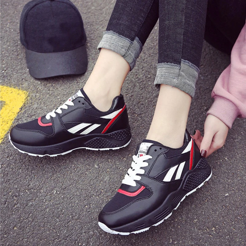 

Spring Fashion Flats Moccasins Women Trainers Breathable Sport  Zapatillas Mujer Casual Outdoor Walking Women Flats Woman Shoes