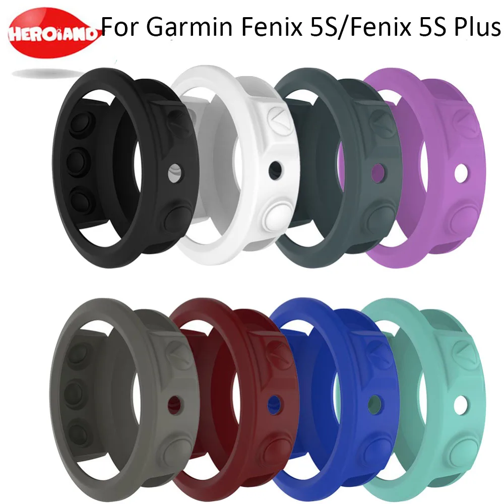 

Soft Case Cover Wrist Band for Garmin Fenix 5S Silicone Protective Protector Shell case for Garmin Fenix 5S Plus GPS Smart Watch