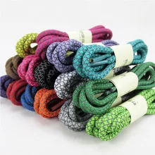 160cm Fluorescent Shoe Lace Sport Shoelaces Fashion Sneaker Shoestrings 3M Reflective Round Rope Shoe Laces