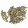 Connector Vintage Bronze Tone Flower Pattern Filigree Wraps Alloy Embellishments Jewelry DIY Finding 8.5x3.4cm 10Pcs ► Photo 3/4
