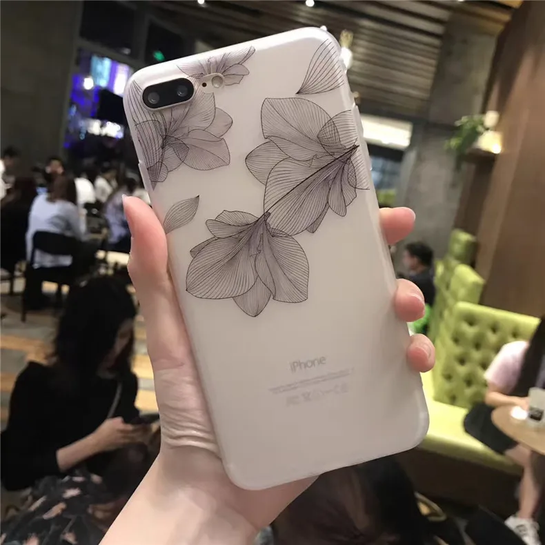 13 mini case Ricestate Flower Silicon Phone Case For iPhone 6 7 8 Plus X XS MAX Flowers and animals Cases For iPhone XR 8 7 6 Plus Soft Cover case for iphone 13 