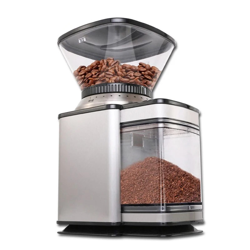  Electric Coffee Bean Machine Automatic Coffee Grinder Kitchen Salt Pepper Grinder Maker Powerful Be - 32997823754