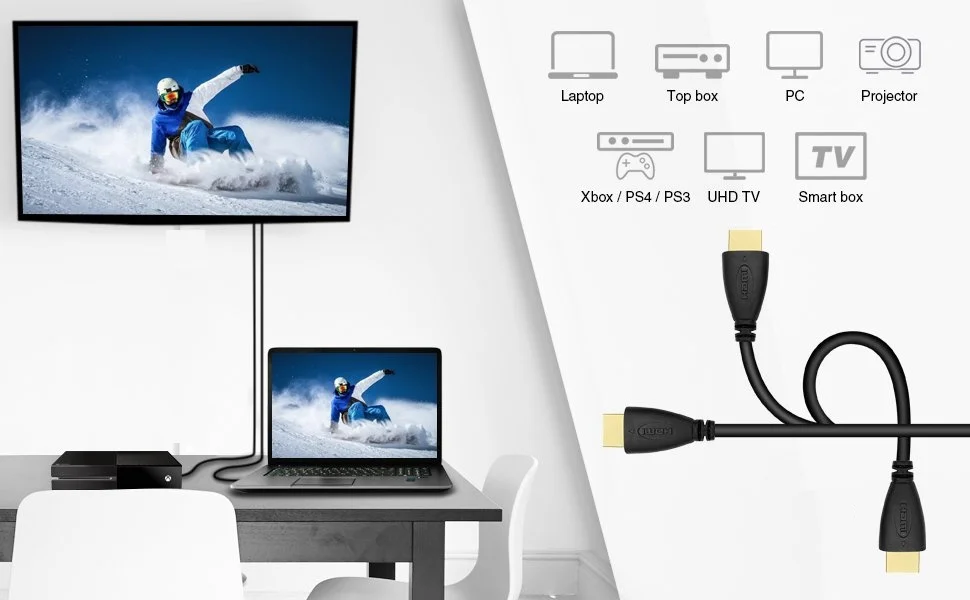 Кабель HDMI для видеосъемки 0 5 м 1 2 3 10 позолоченный кабель 1080P 3D HDTV разветвитель