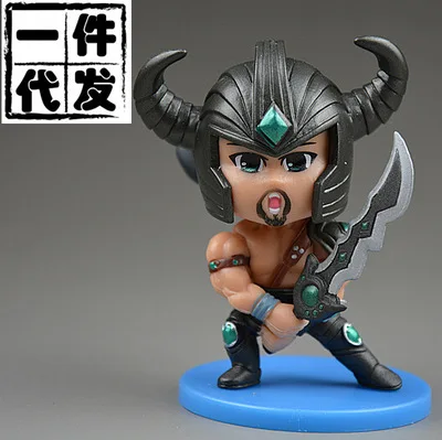

NEW hot 9cm The Barbarian King Tryndamere action figure toys collection doll Christmas gift no box