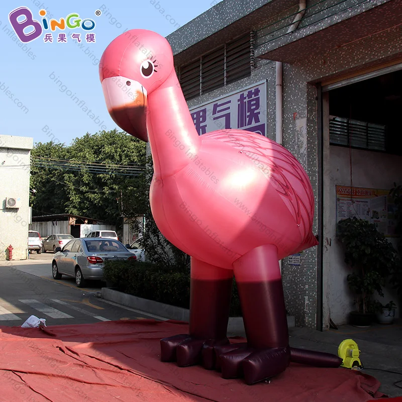 Персональный 13 футов высота гигантский надувной фламинго/м 4 м высокий Фламинго надувные/Розовый фламинго надувные игрушки