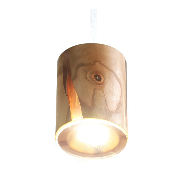 

Fashion Wood Lamp Pendant Lights Nordic Pending Lighting Simple Bedroom Lampara Techo Colgante Dining Restaurant Light Fixtures