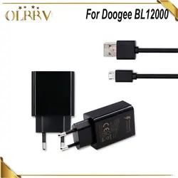 Olrrv Для Doogee BL12000 Pro головное зарядное устройство быстрый дорожный адаптер с USB кабель аксессуары Запчасти Для Doogee BL12000 зарядное устройство